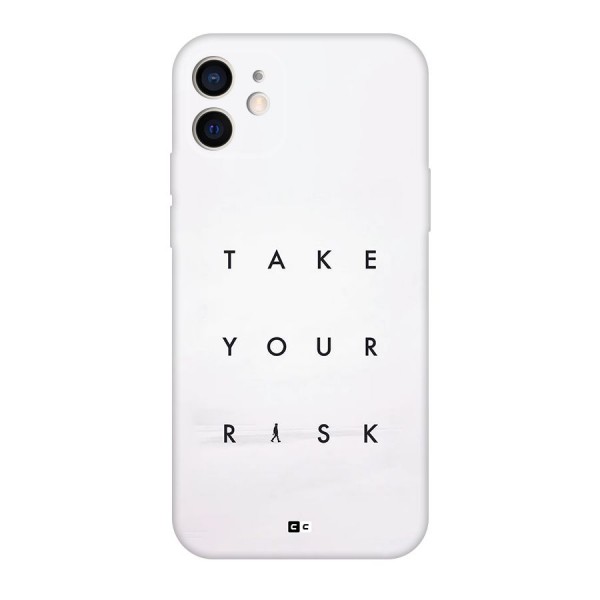 Take Your Risk Back Case for iPhone 12 Pro